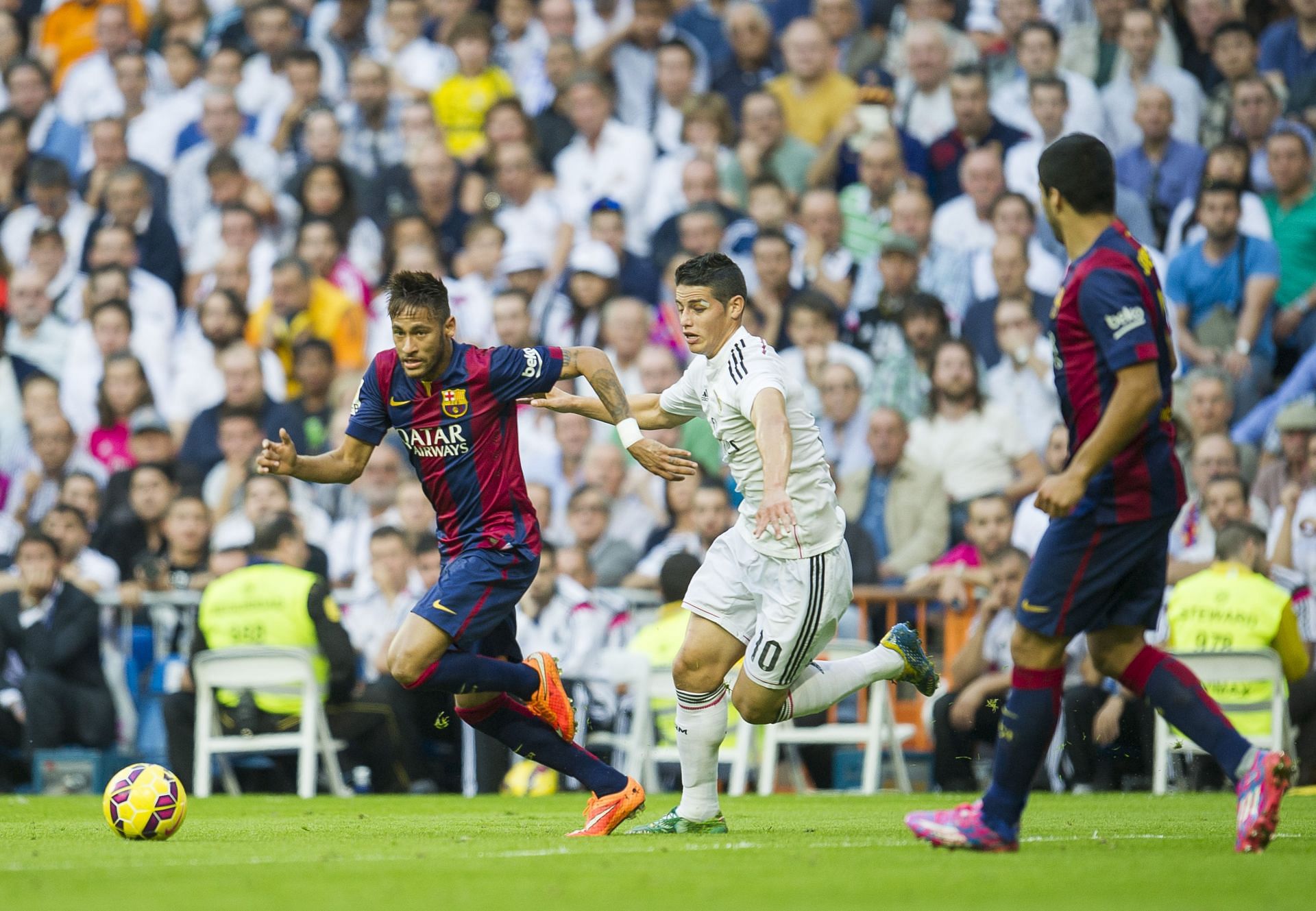 Neymar against Real Madrid - Source: Getty